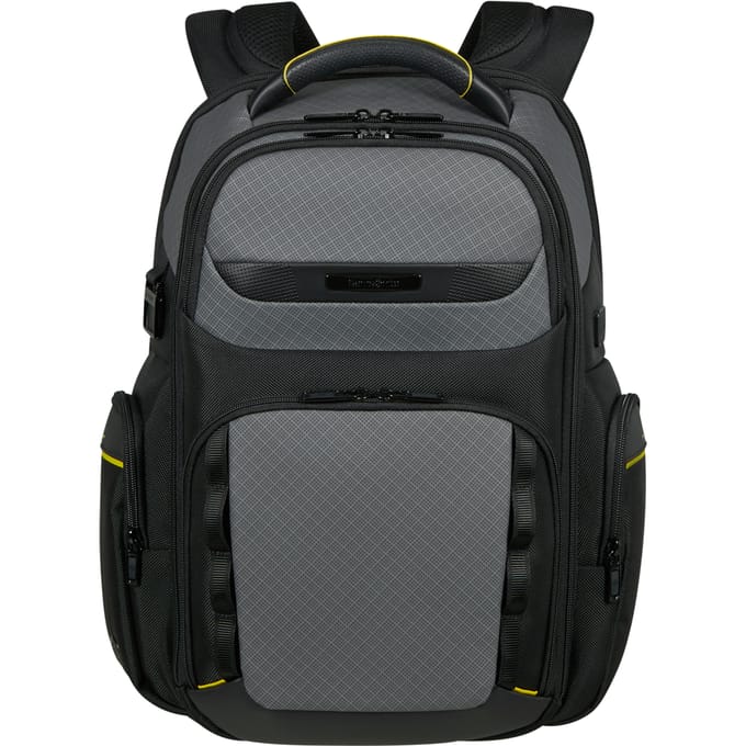 Samsonite Pro-DLX 6 Rugzak expandable 15.6" Charcoal amber