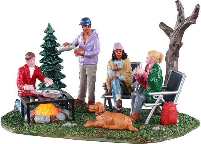 Lemax - Camping Couples- B/o (4.5v) - Kersthuisjes & Kerstdorpen