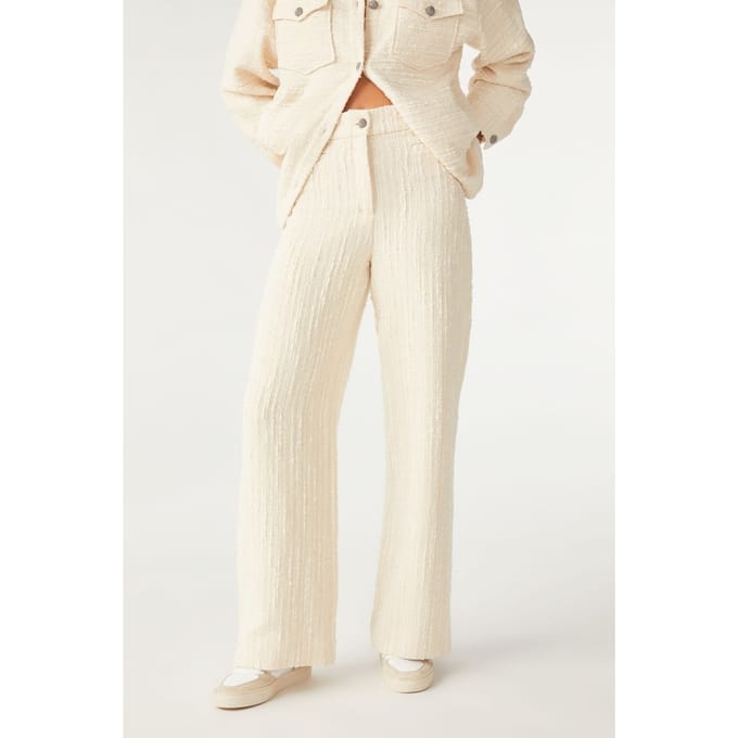 BA&SH Pantalon Amour Ecru Taglia: 40 | Pantaloni Outlet | Donna | Marrone