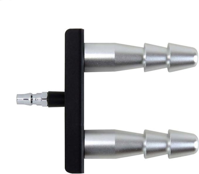 Hismith Dubbele Vac U Lock Adapter Quick Air Connector Geschikt voor Doc Jonhson