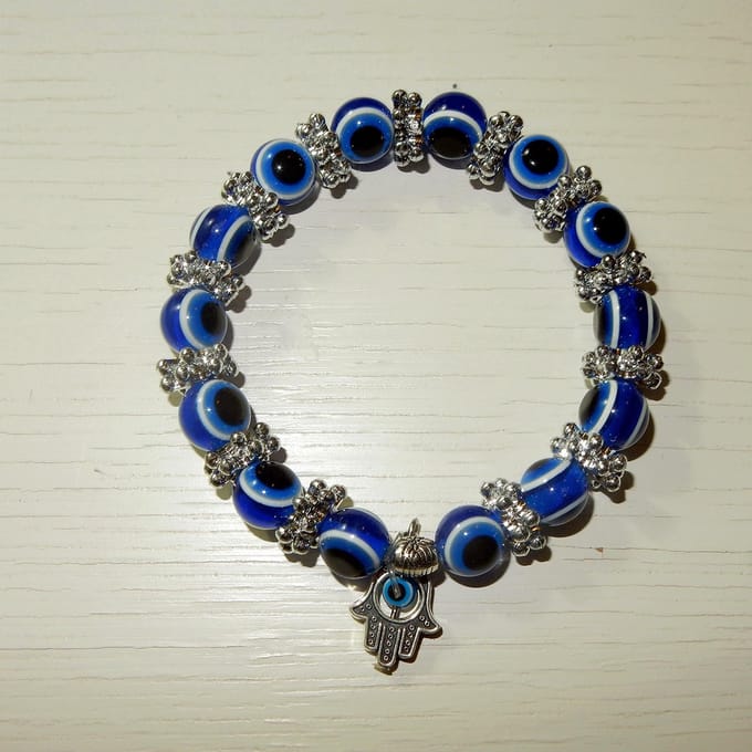 Armband met Bedel "Hand van Hamsa" voor bescherming en geluk