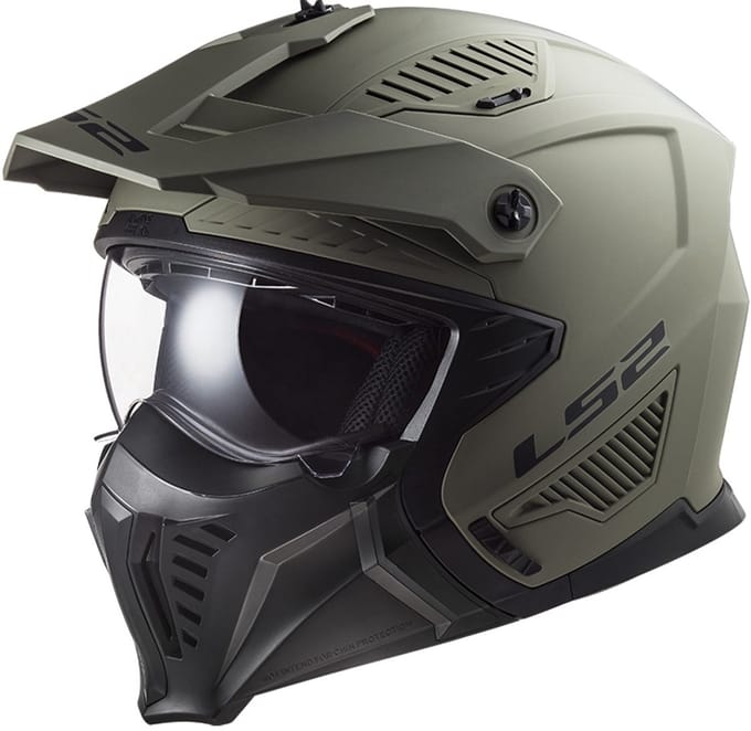 LS2 OF606 Drifter Solid Matt Zand 06 Multi Helm - Helm