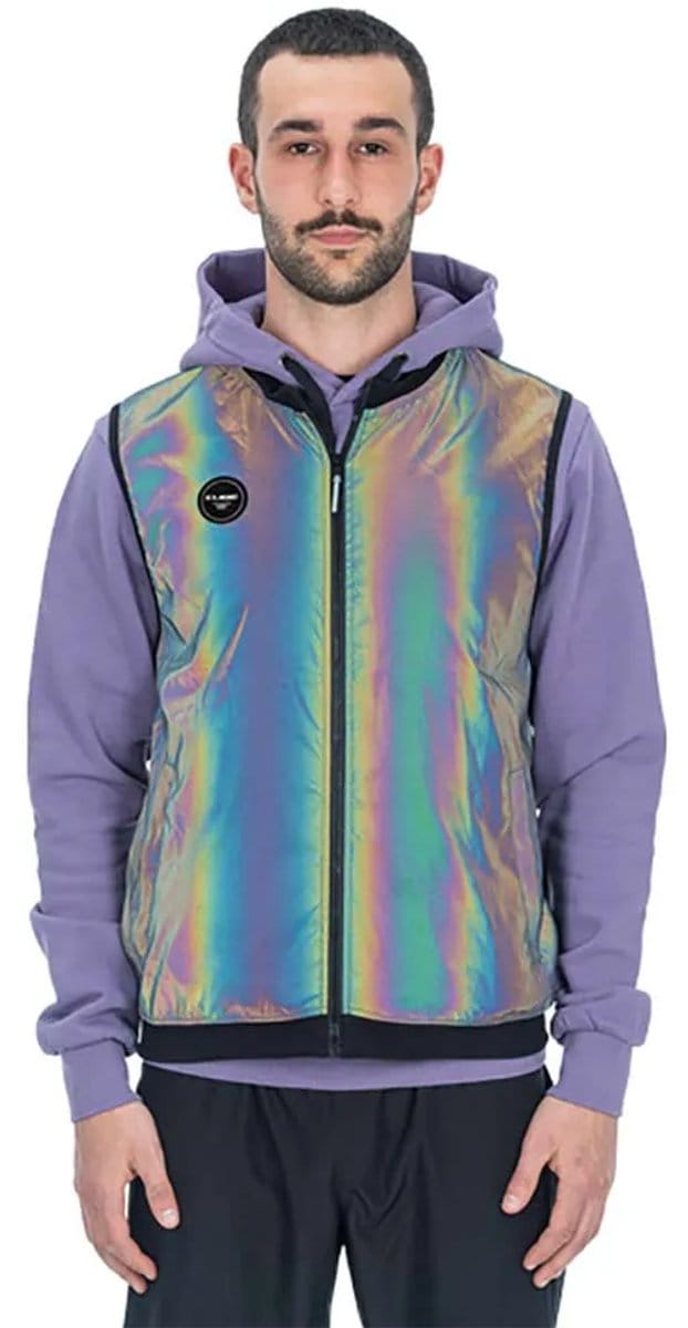 Cube Safety Wind Gilet Paars XL Man