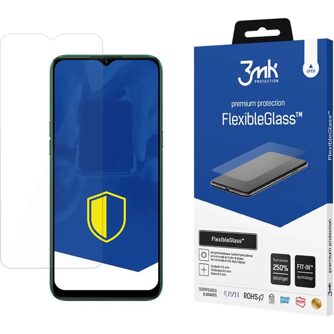 Hybride glas 3MK Realme 6i FlexibeGlass™