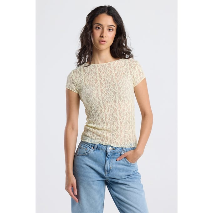 America Today Eliana Light Yellow Maat: S | Blouses Outlet | Dames | Geel