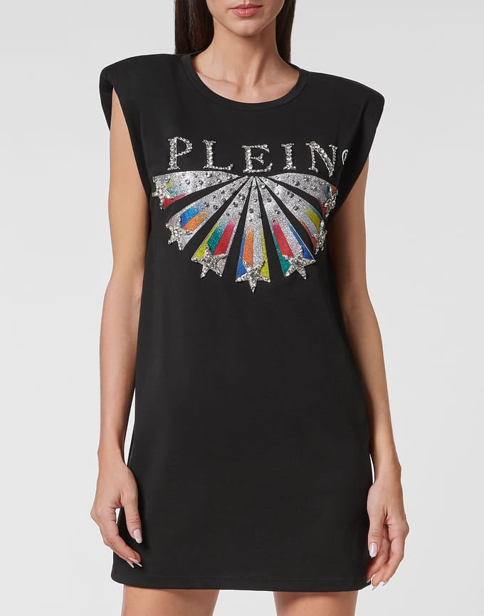 T-Shirt Jurk Kort Stars