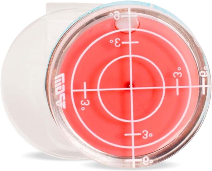 Golf Green Reader Level Ball Marker met Bubble Level en Magnetische Hat Clip, Ideaal voor Putting Green en Golfaccessoires