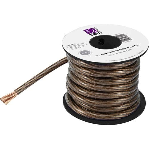 TRU COMPONENTS 1567040 Massakabel 1 x 35 mm² Zwart 5 m