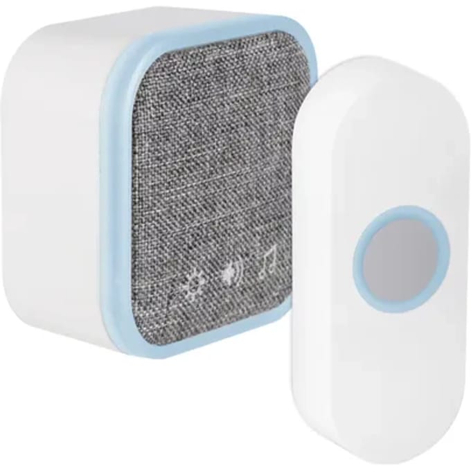 Exin Gong - Batterij - Beldrukker - Wit