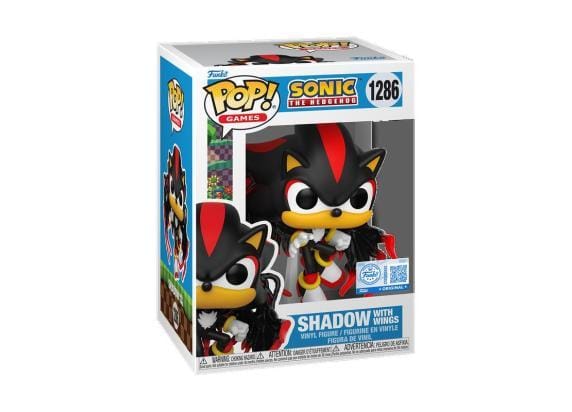 POP! Figures ! Games Sonic - Shadow w/Wings 1286 Speelpoppen Poppetjes en figuren