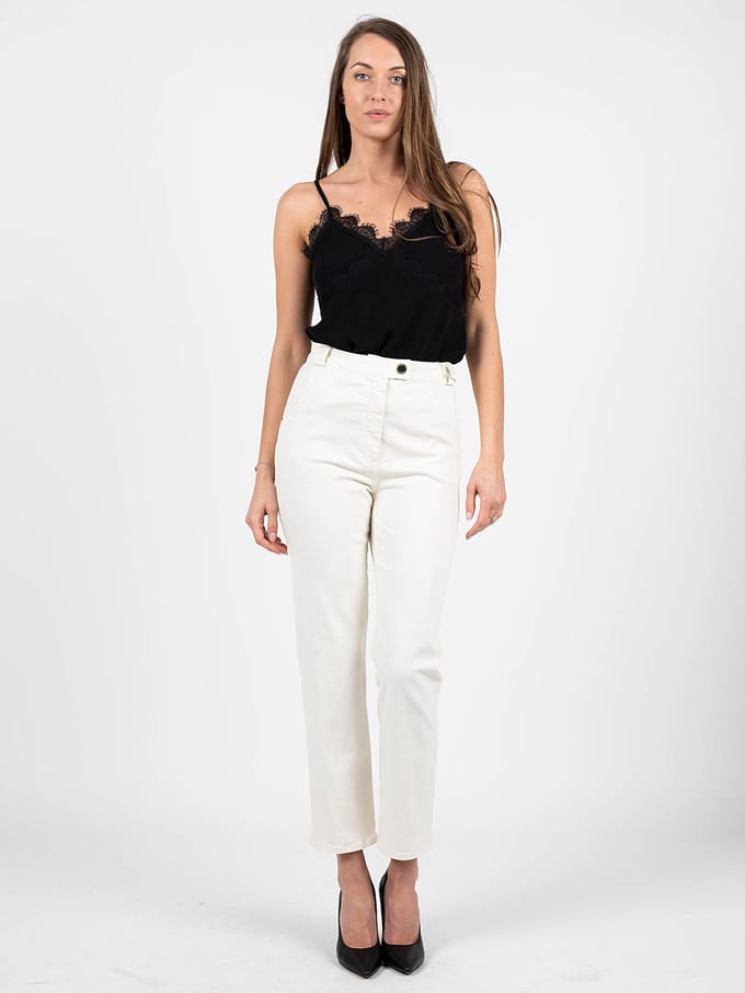 Patrizia Pepe Jeans Vrouw romig