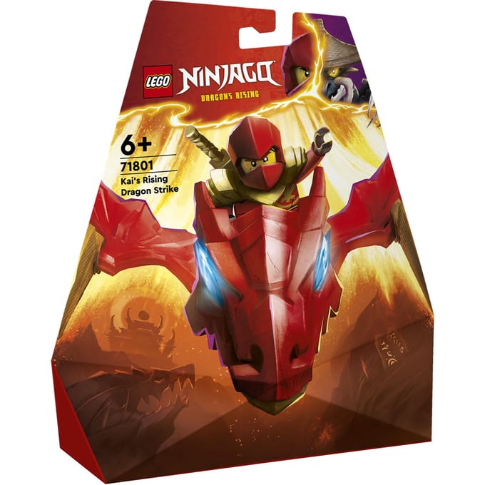 LEGO 71801 NINJAGO Kai's rijzende drakenaanval Dragons Rising Tv-Serie Minifiguur Speelgoed