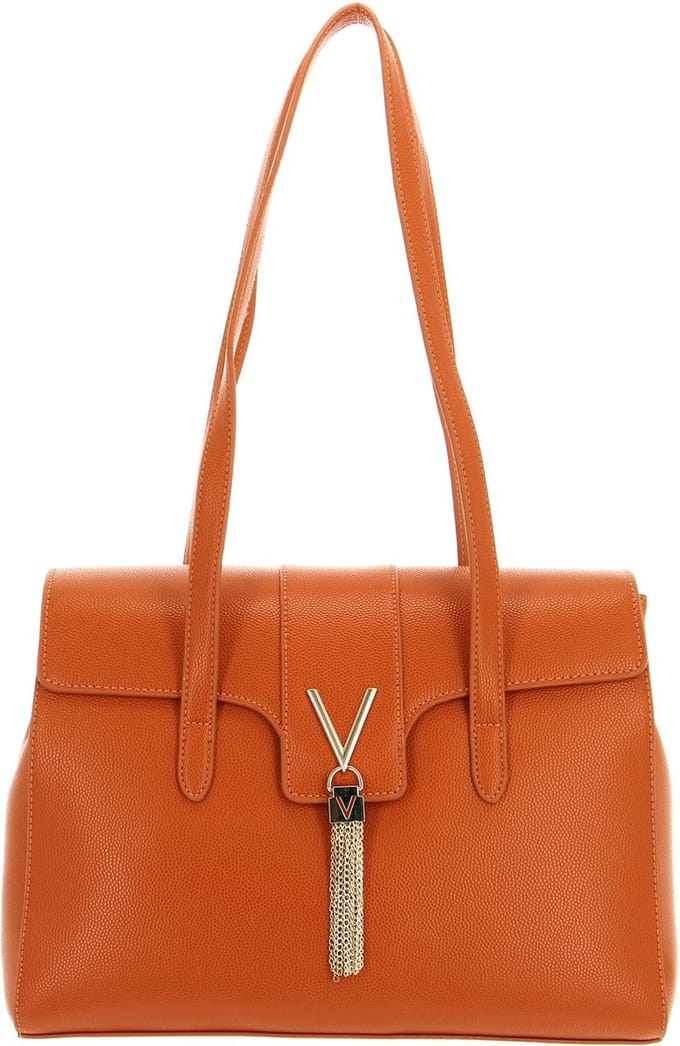 VALENTINO Schoudertas Divina Satchel Arancio Oranje