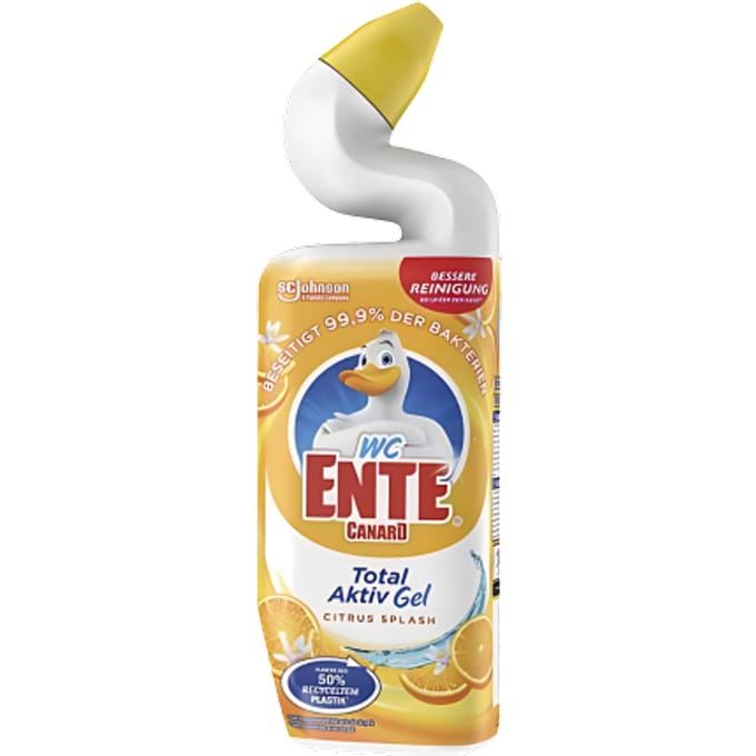 WC Ente Total Actief Toiletreiniger Citrus Splash – 750ml