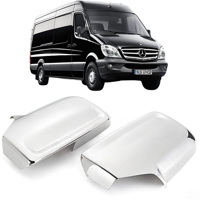 Spiegelkappen van ABS-chroom voor Mercedes Sprinter W906 06-18