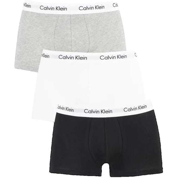 Boxers Calvin Klein Jeans COTTON STRECH LOW RISE TRUNK X 3
