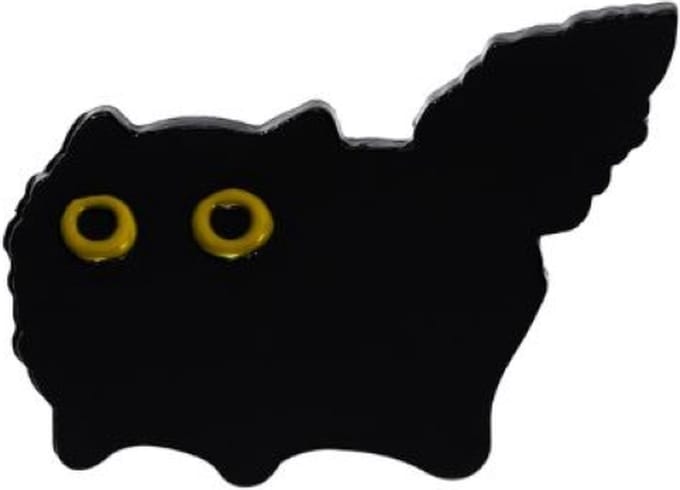 Pin Broche - enamel pin - kledingspeld - Zwarte kat