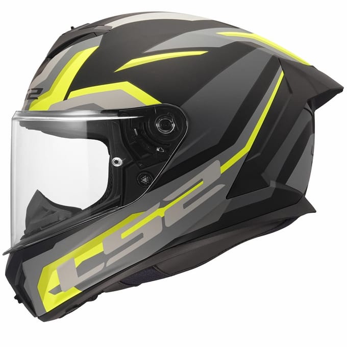 LS2 Helm Rapid III Hyper FF820 fluorgeel maat 3XL