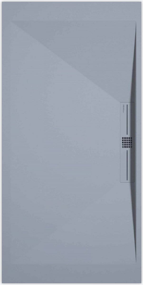 Sanifun douchebak Stone Side Gray Smooth 1000 x 800 P