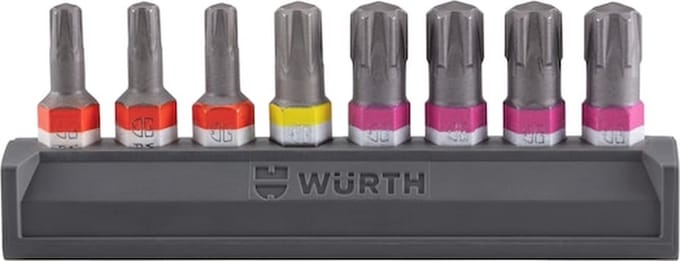 Wurth - Bitmagazijnen 8-delig - Bitmagazijnen 8-delig -