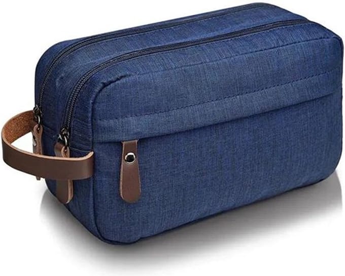 Knaak Toilettas - Blauw - Waterdicht - Compact - Unisex - Reis- & Badkamer Etui