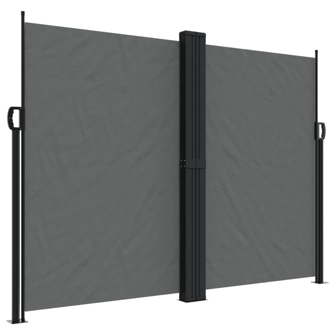 Vidaxl Markise Latérale Pliante pour Terrasse, Anthracite, 180 X 600 Cm
