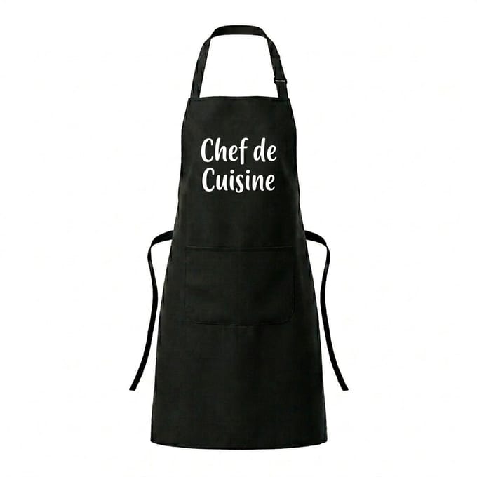 Chef de cuisine Barbeque Schort | BBQ Zomer Schort | Keuken Schort