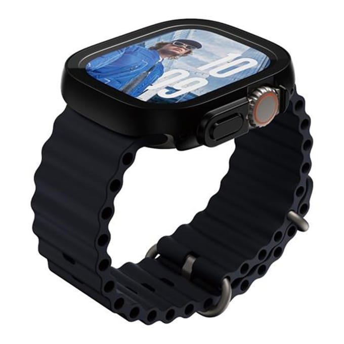 PanzerGlass Full Body Case Slim voor de Apple Watch Ultra / Ultra 2 / Ultra 3 - 49 mm - Zwart