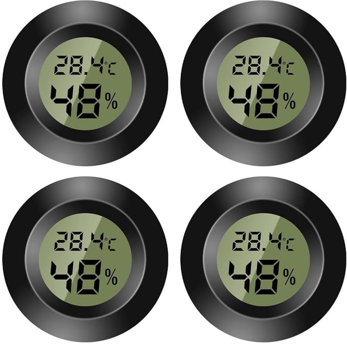 Digitale Binnen Buiten Thermometer en Hygrometer met LCD Display