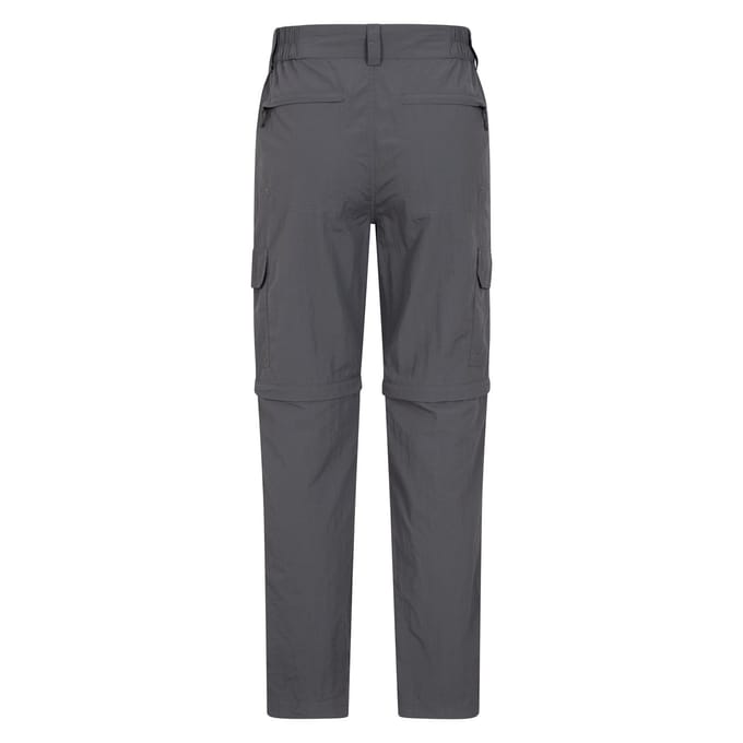 Mountain Warehouse Heren Explore Convertible Broek (Grijs)