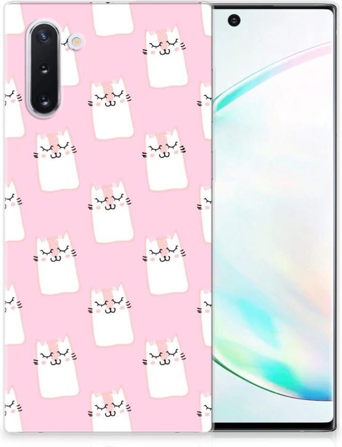 Samsung Galaxy Note 10 TPU Hoesje Sleeping Cats