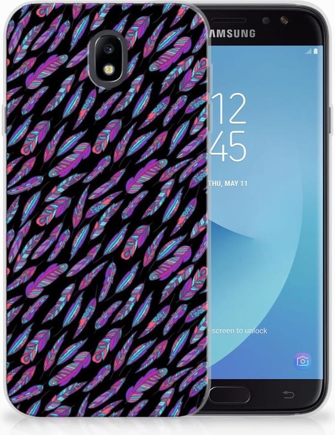 Samsung Galaxy J7 2017 | J7 Pro TPU bumper Feathers Color
