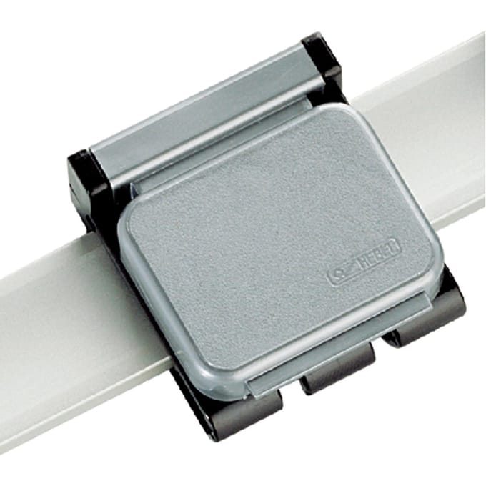 Klemboy MAUL 62630 magnetisch verschuifbaar grijs
