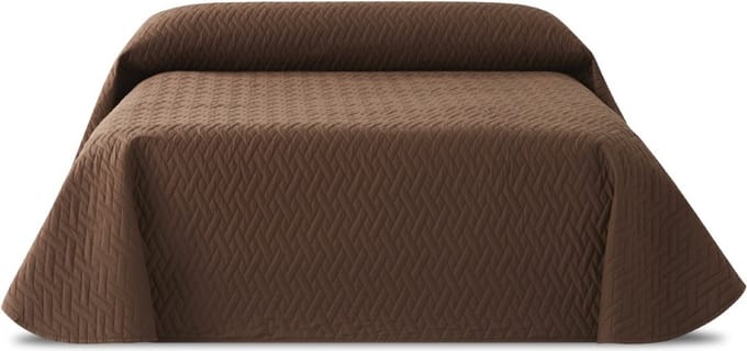 Waterproof bedsprei - Urine bestendig - Bedmaat 180 cm - Spreimaat 270x270 cm - Bruin