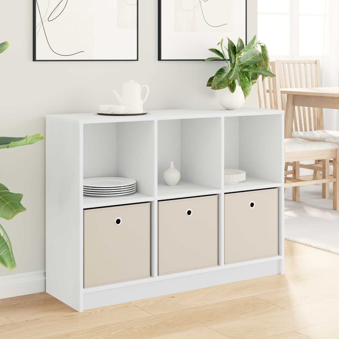 vidaXL - Dressoir - Wit - 102 - x - 32 - x - 73,5 - cm