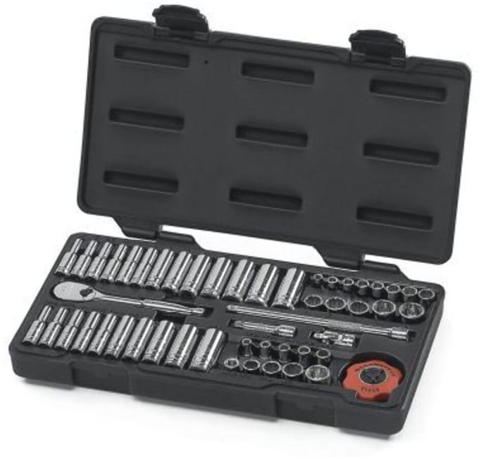 Dopsleutelset 1/2 inch Aandrijving met Oppervlakteaandrijftechnologie
