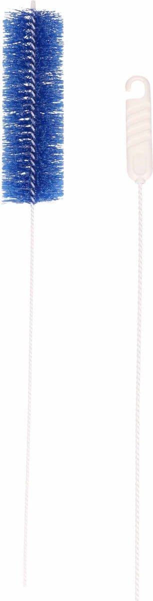 Buemag Radiatorborstel - flexibel - extra lang - 90 cm - kunststof - blauw - schoonmaakborstel