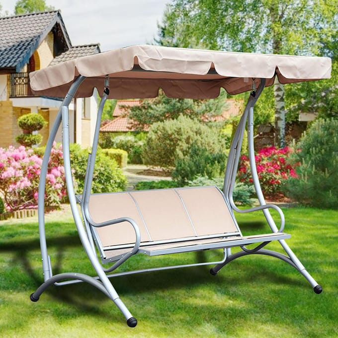 Waterdichte Schommelzit Tophoes Buiten Regenbestendig Duurzaam Stofbeschermer Beige beige