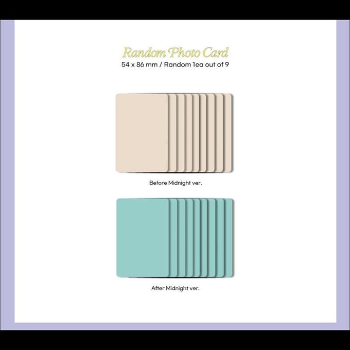fromis_9 [Midnight Guest] Jewel Case 4e Mini-album 1EA white