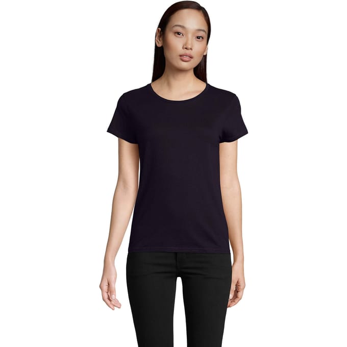 SOLS Dames/Dames Pioneer T-Shirt (Franse marine)