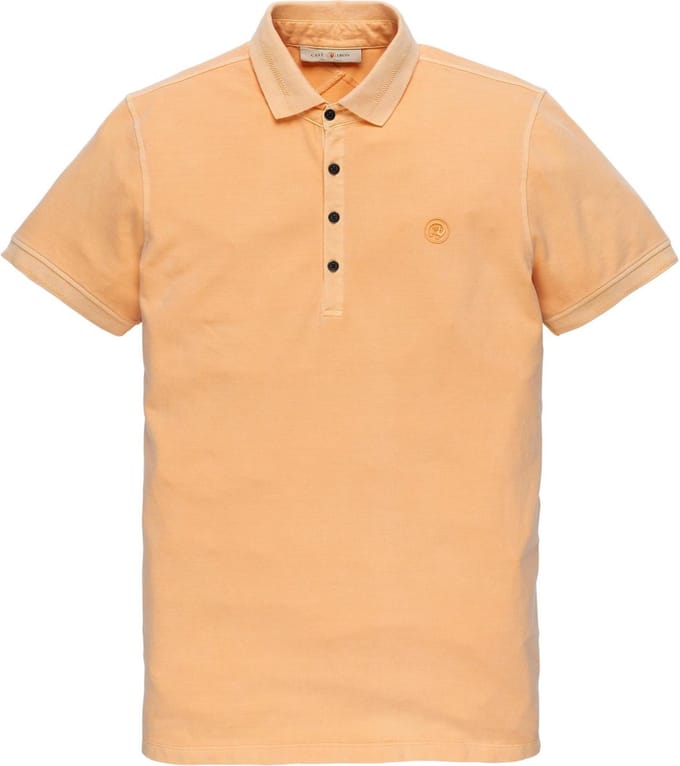 Cast Iron, Polo light pique stretch washed - Heren