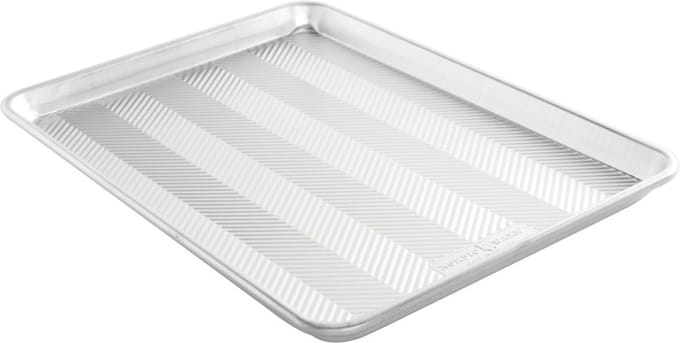 Bakplaat met Structuur, 45,5 x 32,8 cm, Aluminium - Nordic Ware | Naturals Prism