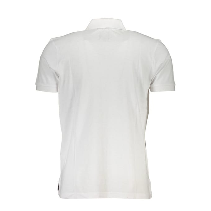 Gianmarco Venturi Bianco Katoenen Heren Polo
