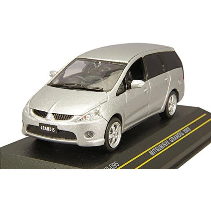Mitsubishi Grandis 2003 Grijs - Modelauto 1/43 - First43