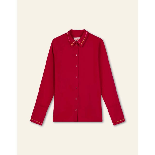 Oilily Bloom Blouse- maat40 Persian Rood