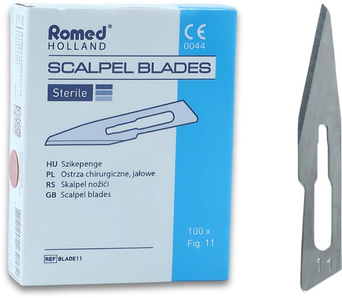 Romed scalpelmesjes nr. 11 steriel