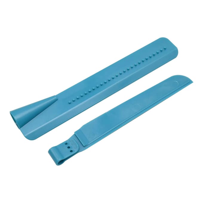 1 ST Taartschraper Gladmaker Fondant Spatels Taart Gladmaker Decor blauw