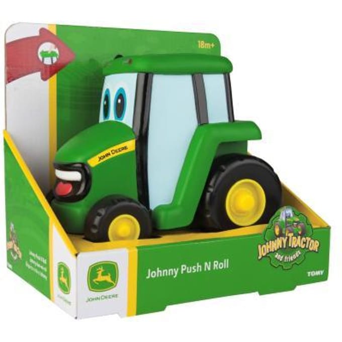 Tomy John Deere Johnny Push N Roll Interactief speelgoed