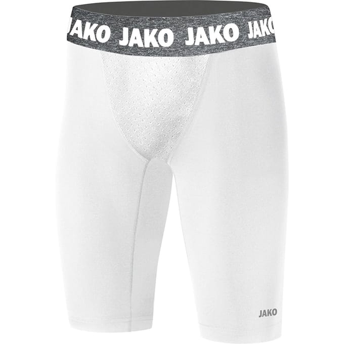 Jako Compression 2.0 Short Tight - Wit | Maat: L