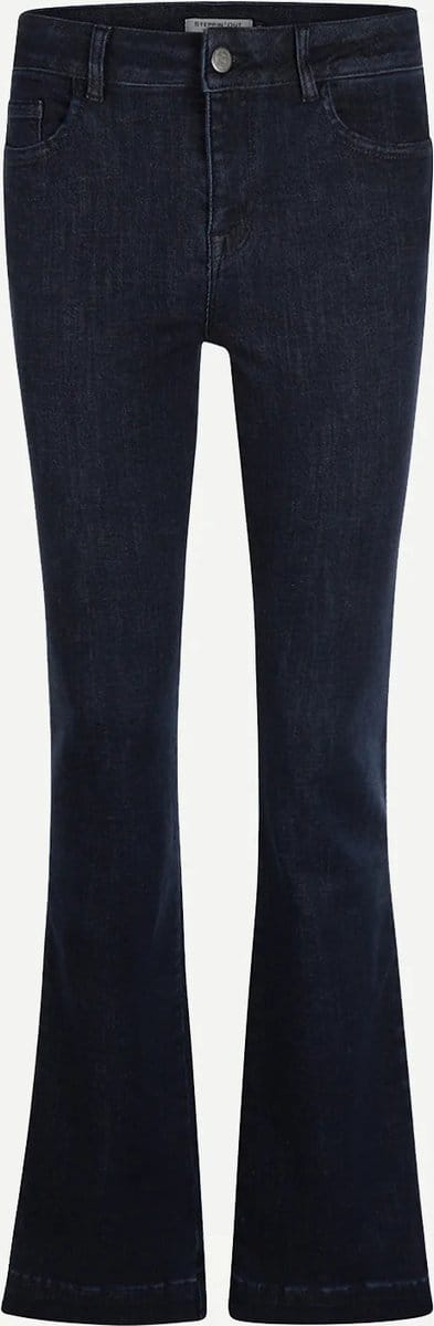 Steppin' Out Flared Jeans Dames Dark Blue Denim
